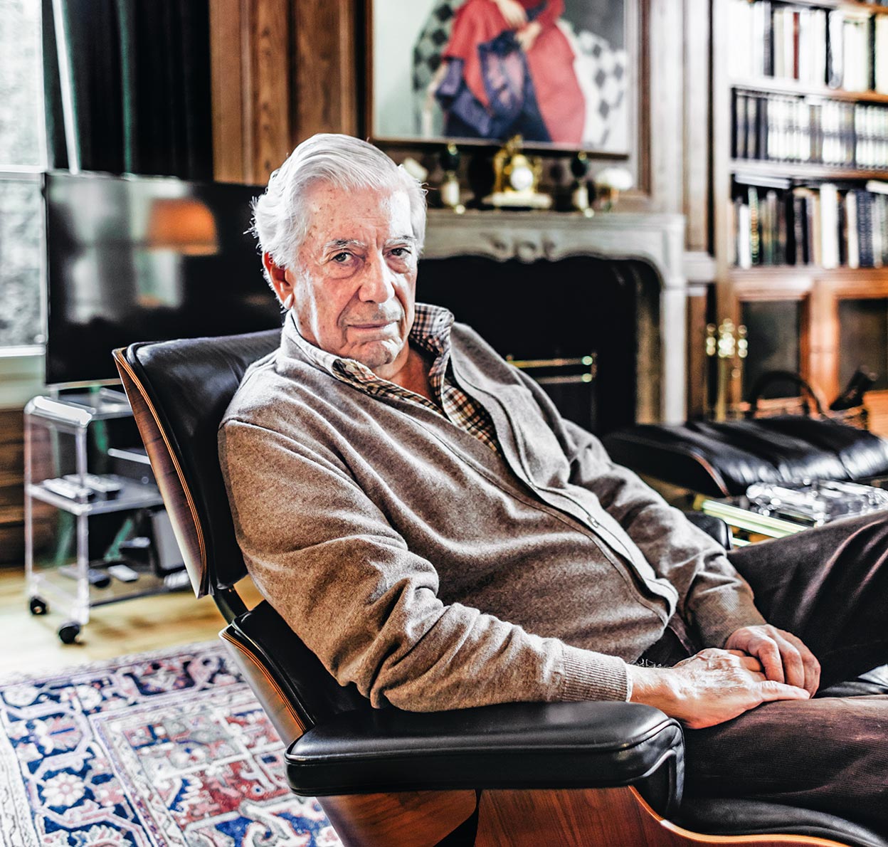 La primera entrevista de Vargas Llosa en casa de Preysler: «Muchas veces el sexo es la tabla de salvación»